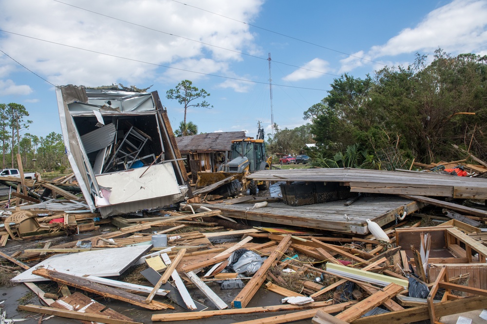 202d RED HORSE Clears Roads Following Hurricane Helene