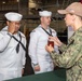 USS Carl Vinson Sailor Stands Watch