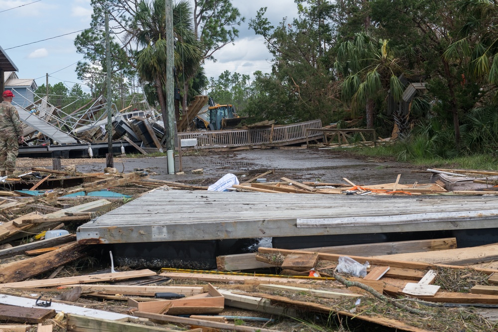 202d RED HORSE Clears Roads Following Hurricane Helene