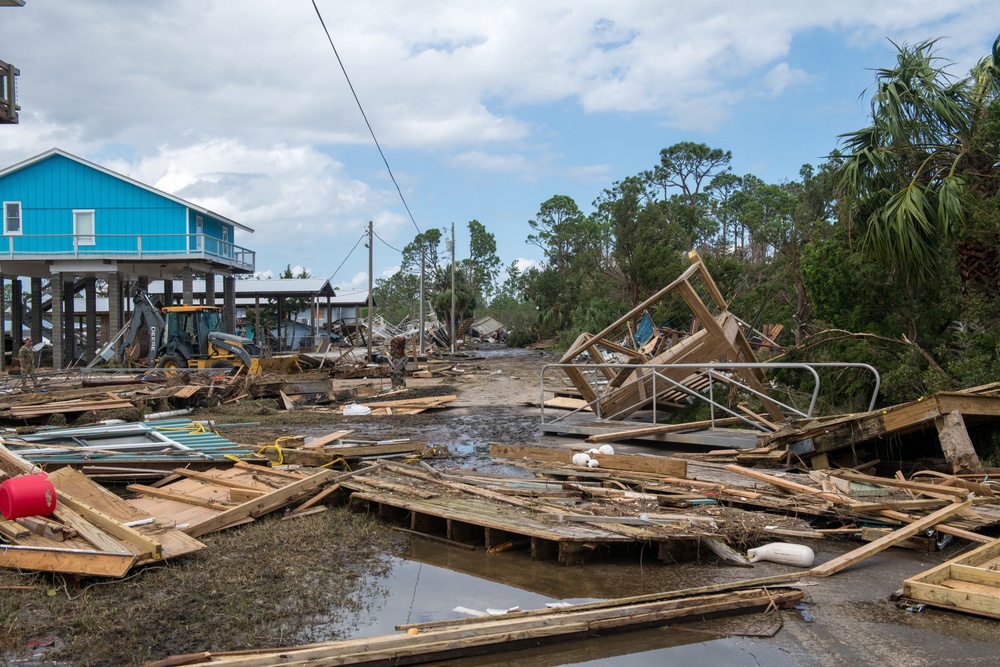 202d RED HORSE Clears Roads Following Hurricane Helene