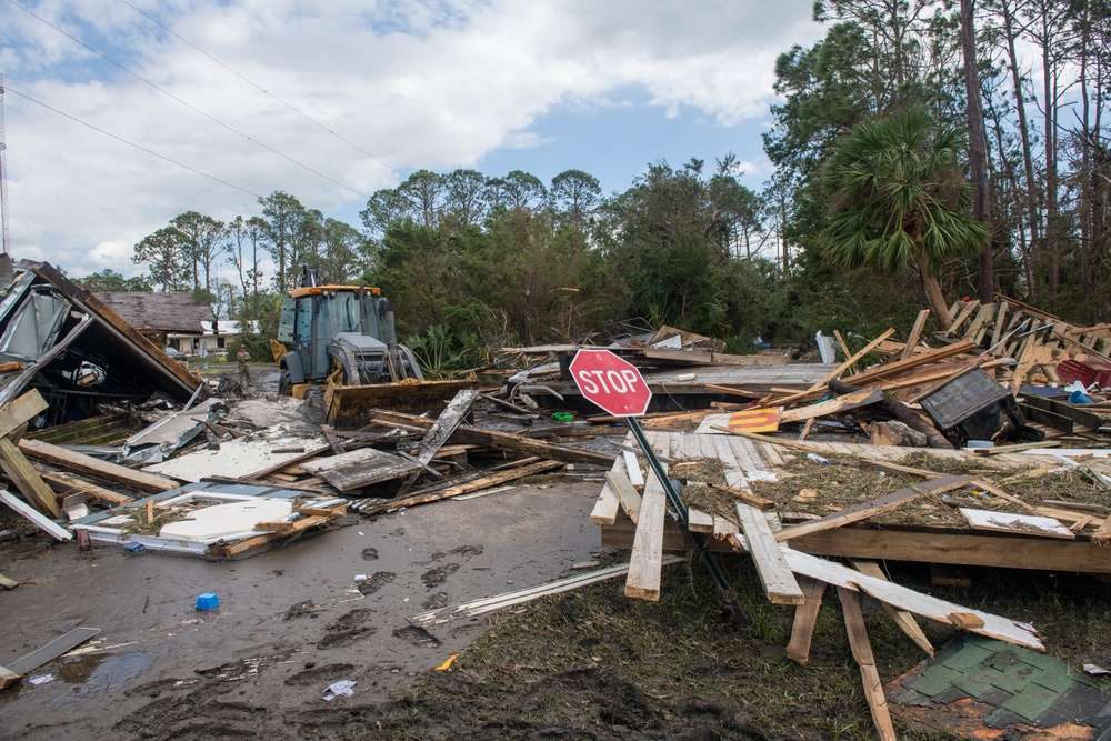 202d RED HORSE Clears Roads Following Hurricane Helene