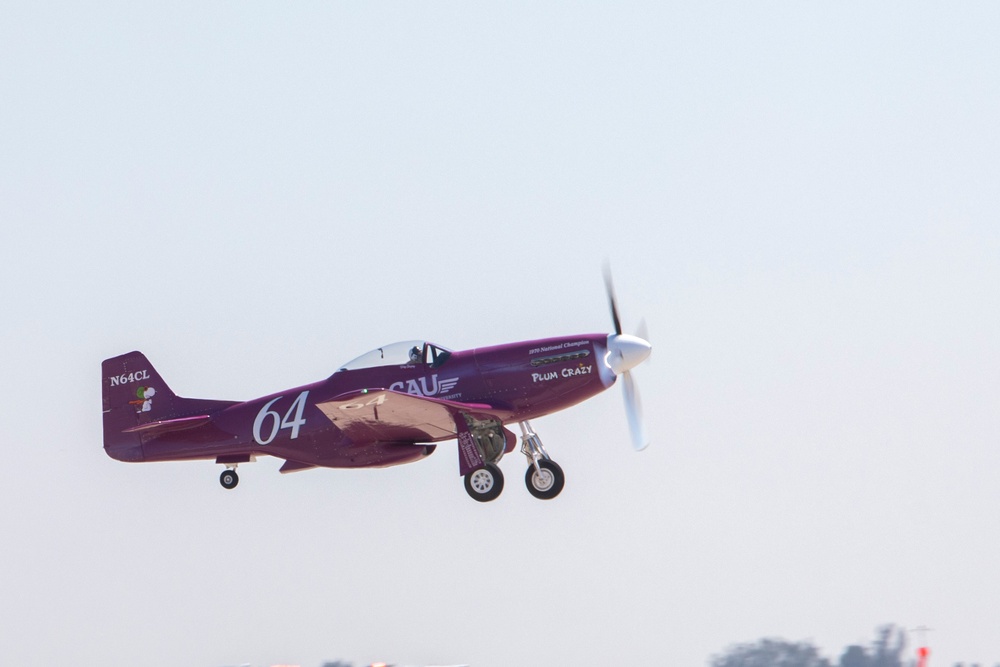 America’s Airshow 2024 Day 1: Vicky Benzing P-51D Performance