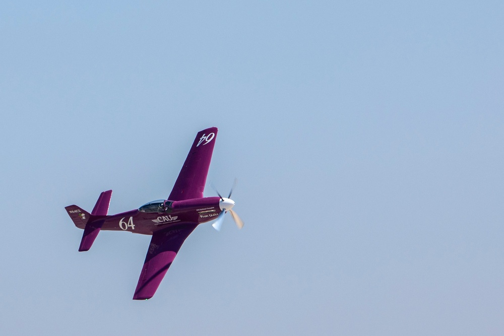 America’s Airshow 2024 Day 1: Vicky Benzing P-51D Performance