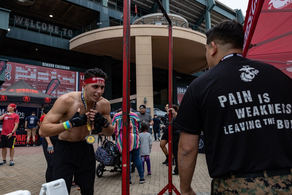 Marines Run Spartan Race at Angels Stadium 2024