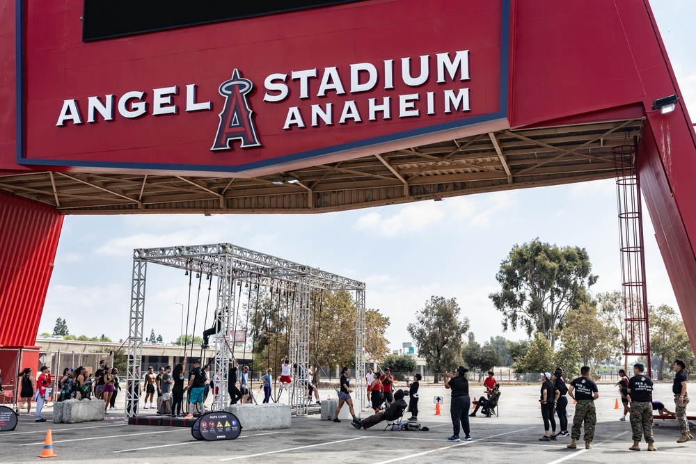 Marines Run Spartan Race at Angels Stadium 2024