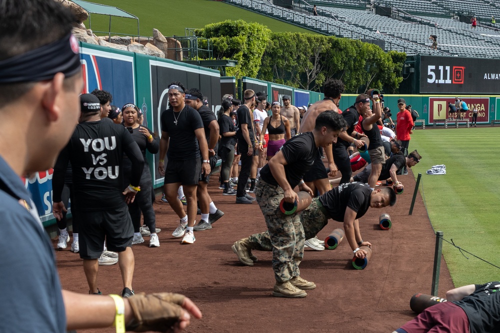 Marines Run Spartan Race at Angels Stadium 2024