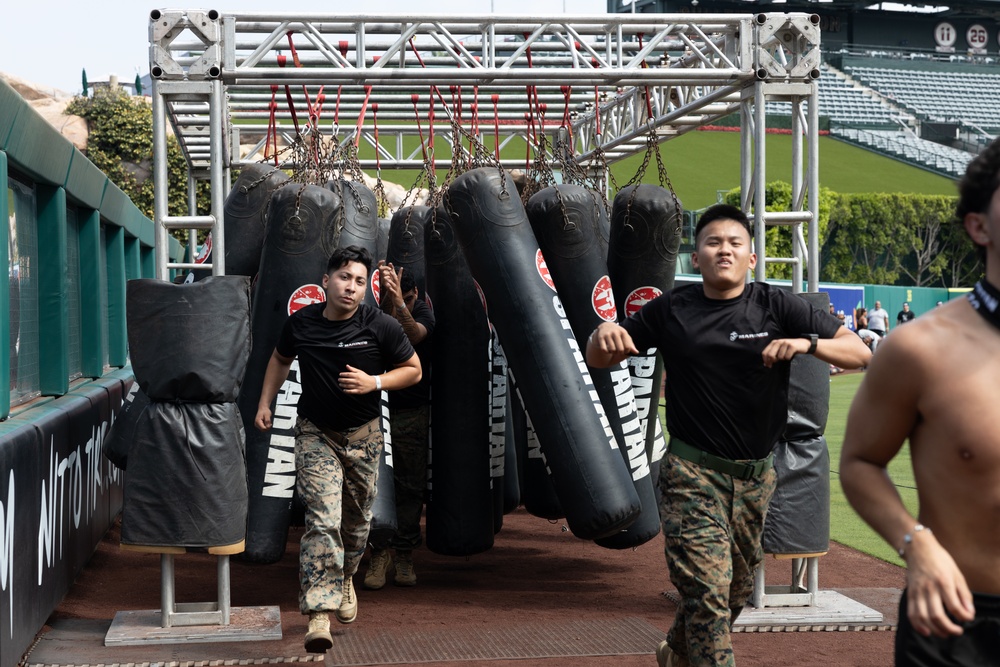 Marines Run Spartan Race at Angels Stadium 2024