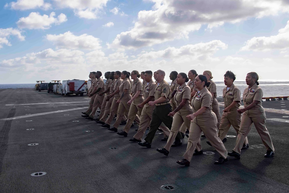 Boxer FY25 CPO Pinning Ceremony