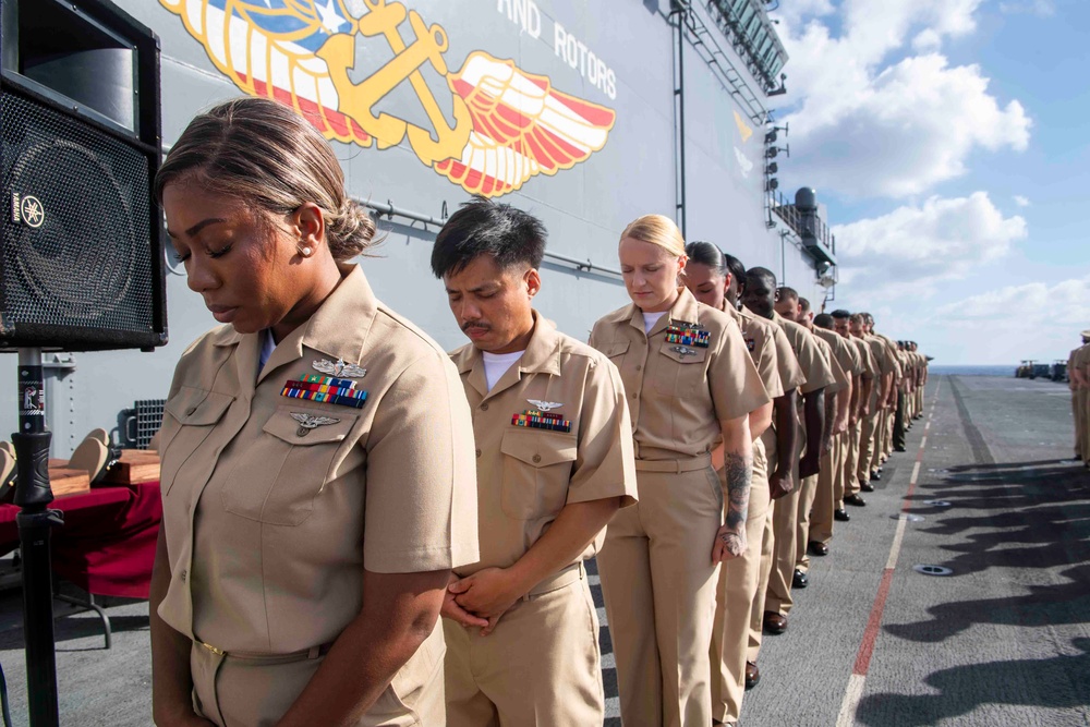 Boxer FY25 CPO Pinning Ceremony