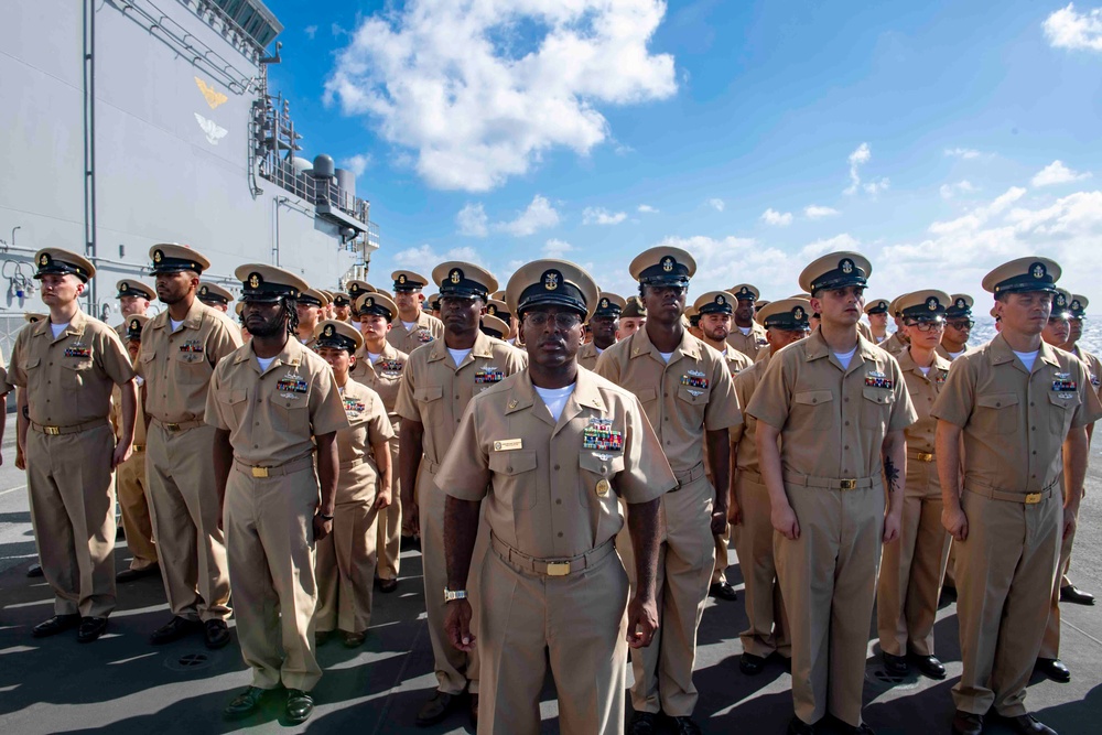 Boxer FY25 CPO Pinning Ceremony