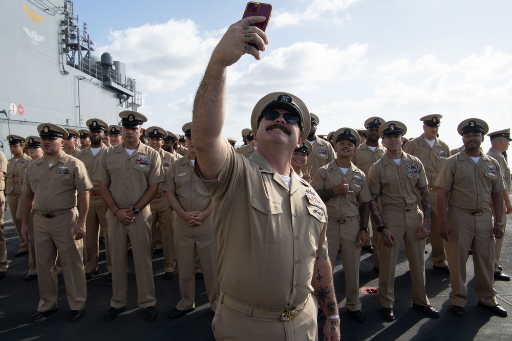 Boxer FY25 CPO Pinning Ceremony