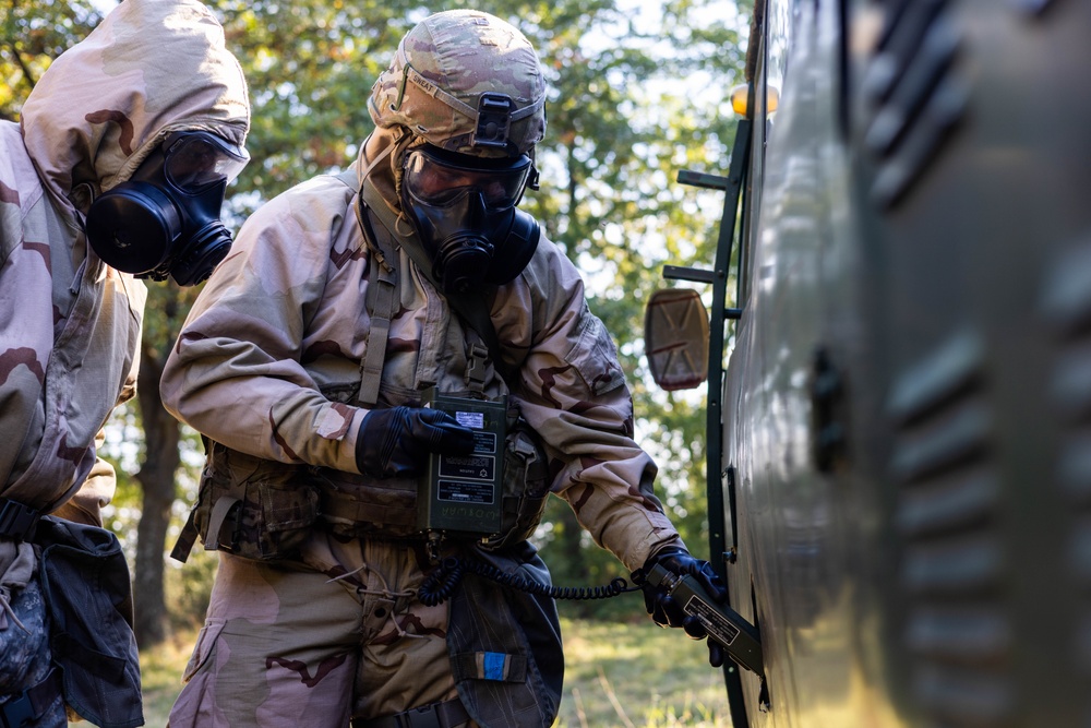 U.S. Army and Bulgarian Armed Forces CBRN Units Strengthen Readiness Through Joint Training