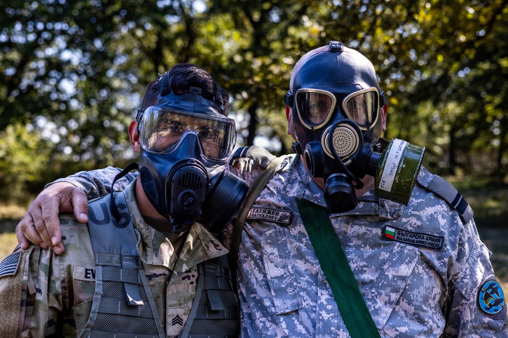 U.S. Army and Bulgarian Armed Forces CBRN Units Strengthen Readiness Through Joint Training