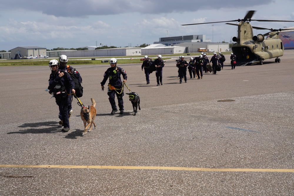 Urban Search and Rescue Texas Task Force One Responds to Hurricane Helene