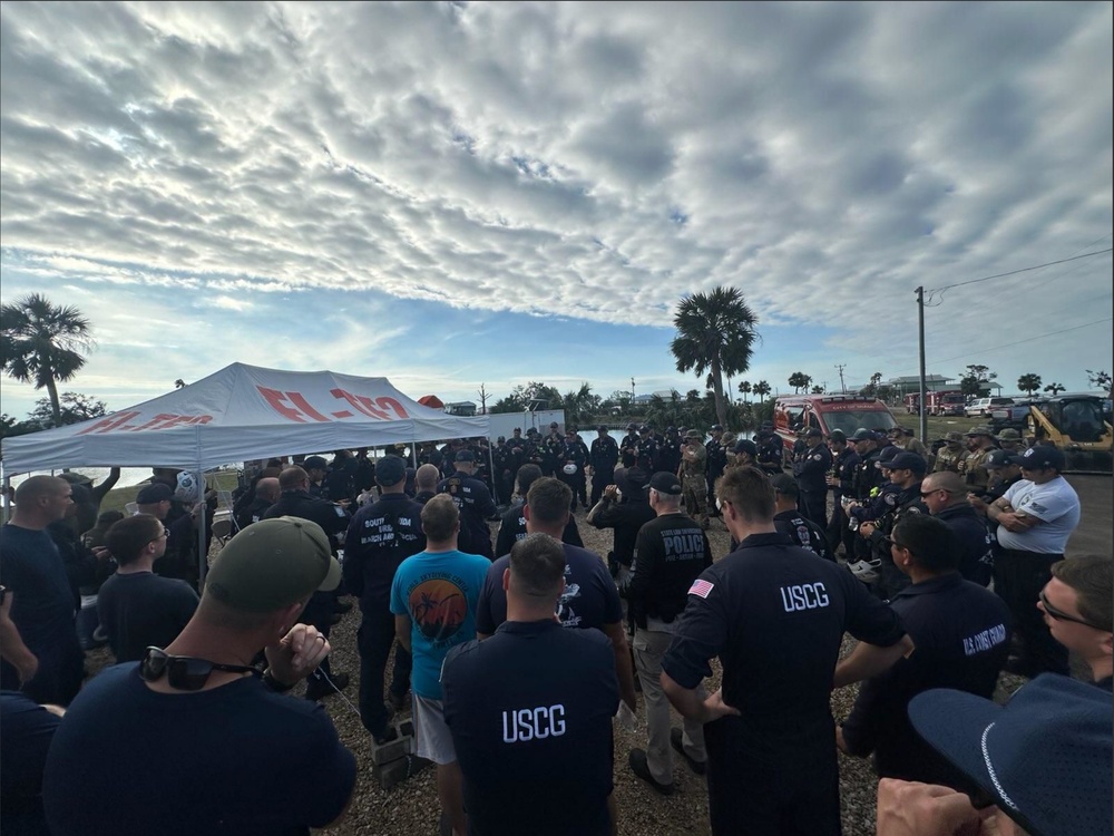 Coast Guard, partner agencies plan recovery efforts after Hurricane Helene