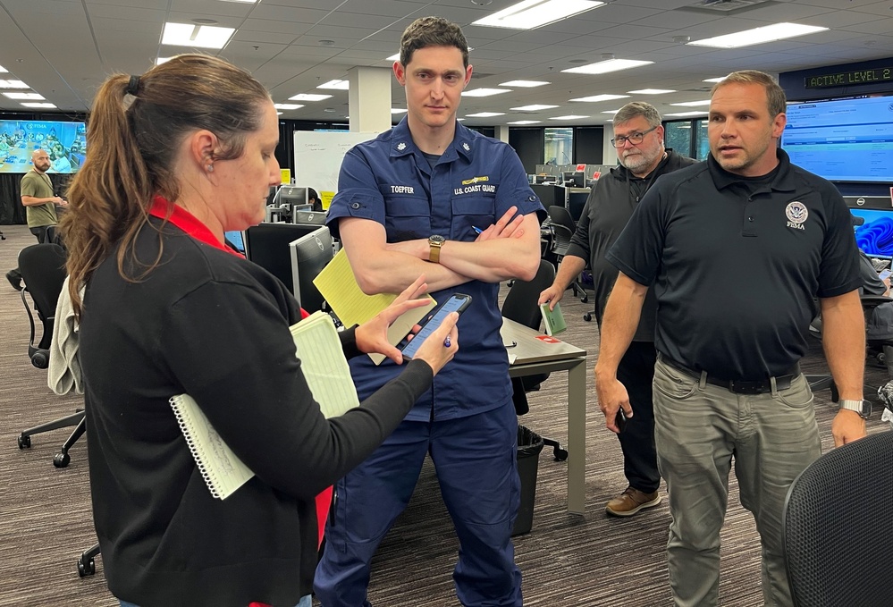 Coast Guard, FEMA plan contingency response operations after Hurricane Helene