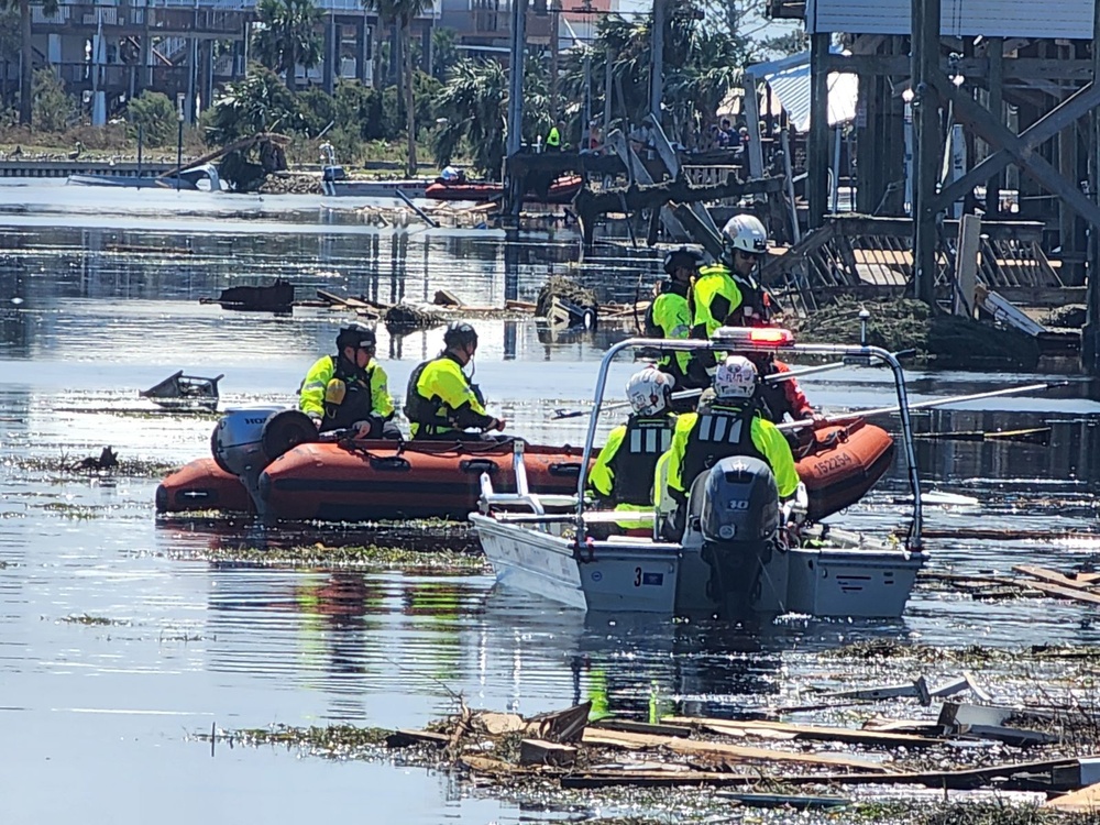 Coast Guard, partners conduct urban search and rescue after Hurricane Helene