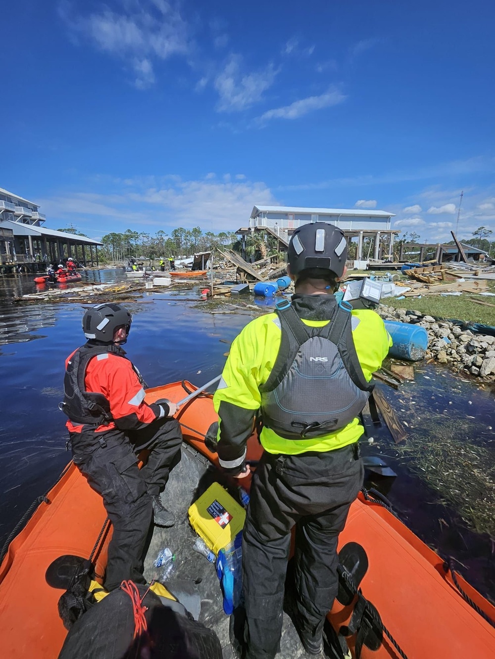 Coast Guard, partners conduct urban search and rescue after Hurricane Helene