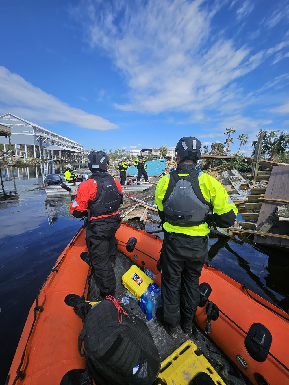 Coast Guard, partners conduct urban search and rescue after Hurricane Helene