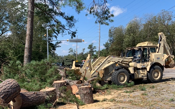 South Carolina Army National Guard engineers support local post Helene efforts