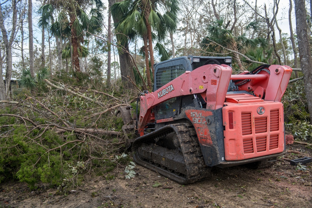 202d RED HORSE Clears Roads Following Hurricane Helene