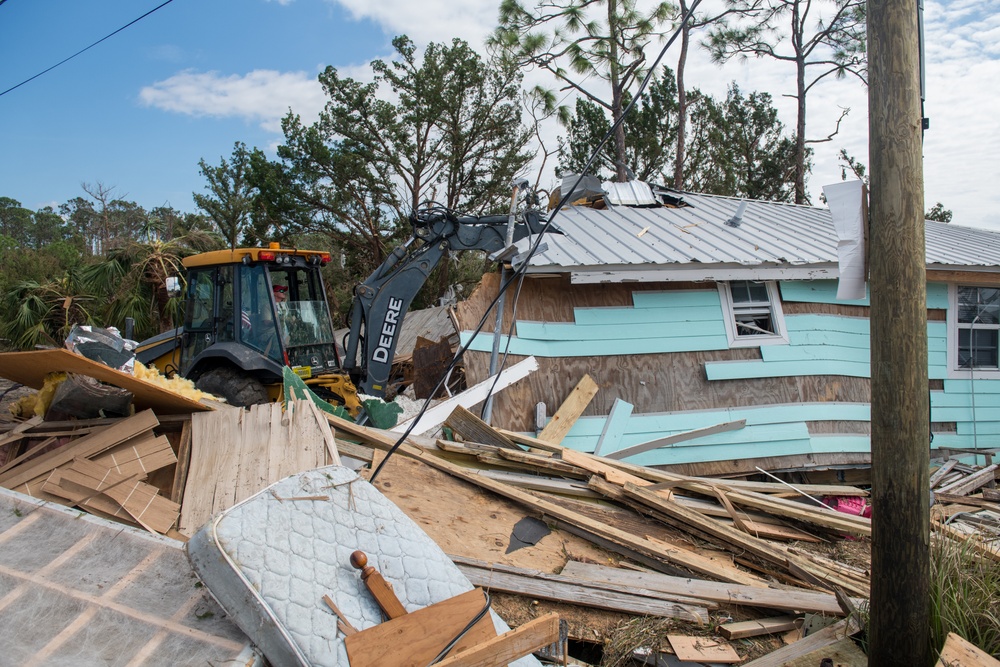 202d RED HORSE Clears Roads Following Hurricane Helene