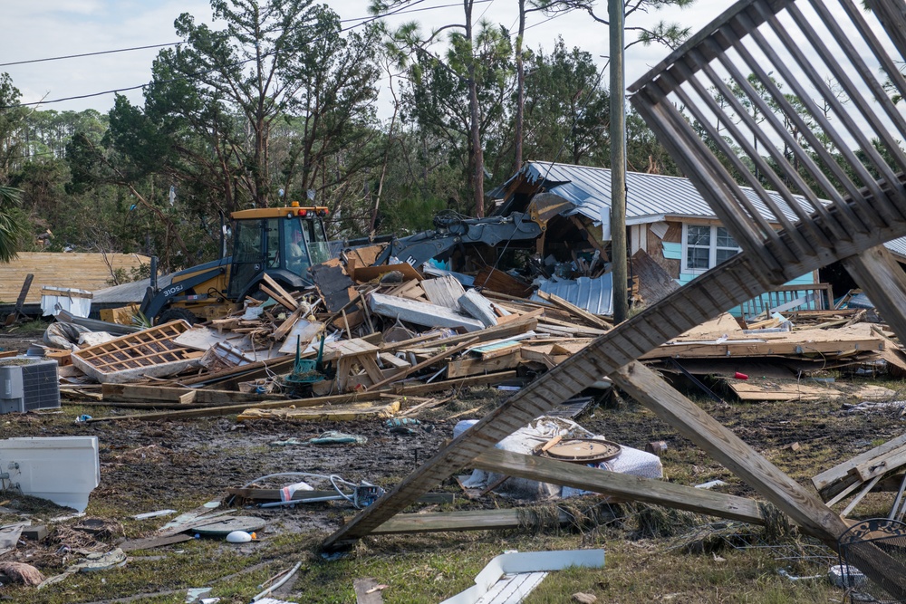 202d RED HORSE Clears Roads Following Hurricane Helene