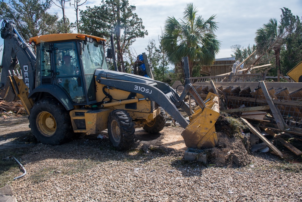 202d RED HORSE Clears Roads Following Hurricane Helene