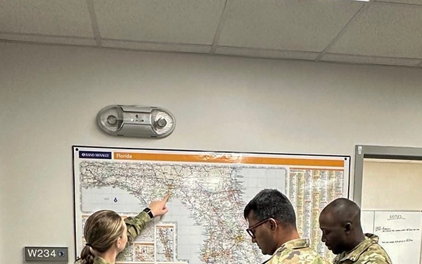 153rd Financial Management Support Battalion supports the Florida National Guard’s response to Hurricane Helene