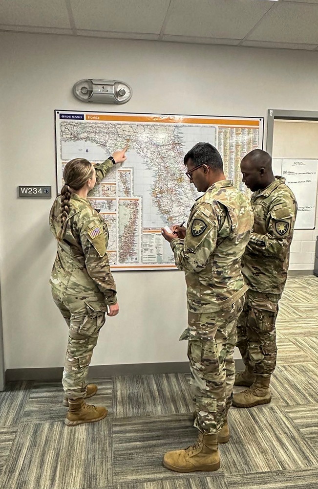 153rd Financial Management Support Battalion supports the Florida National Guard’s response to Hurricane Helene