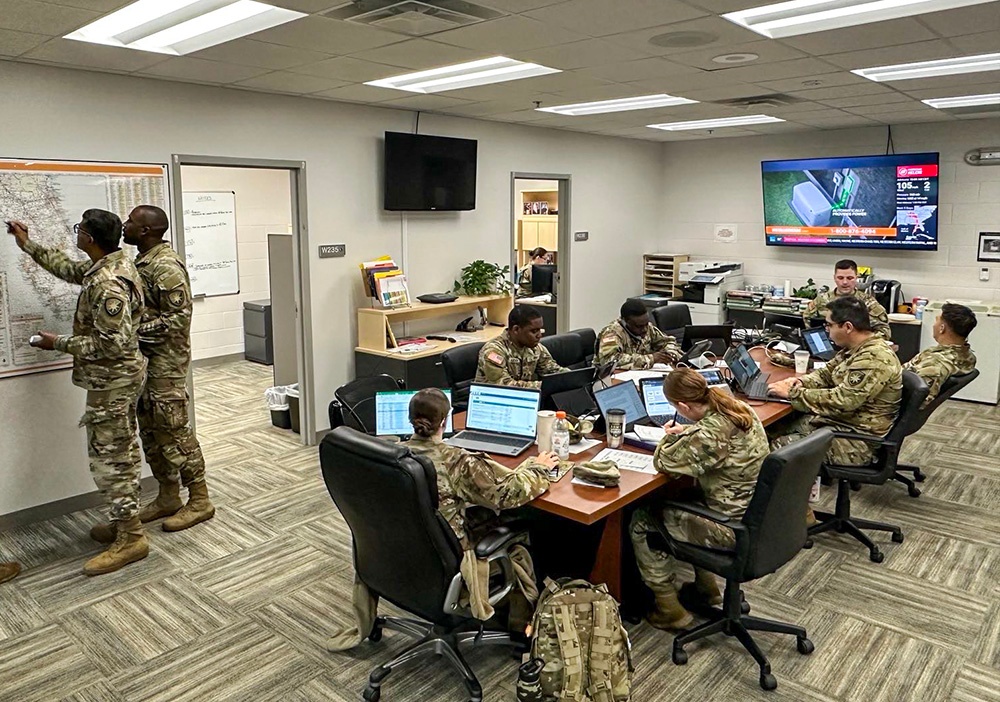 153rd Financial Management Support Battalion supports the Florida National Guard’s response to Hurricane Helene