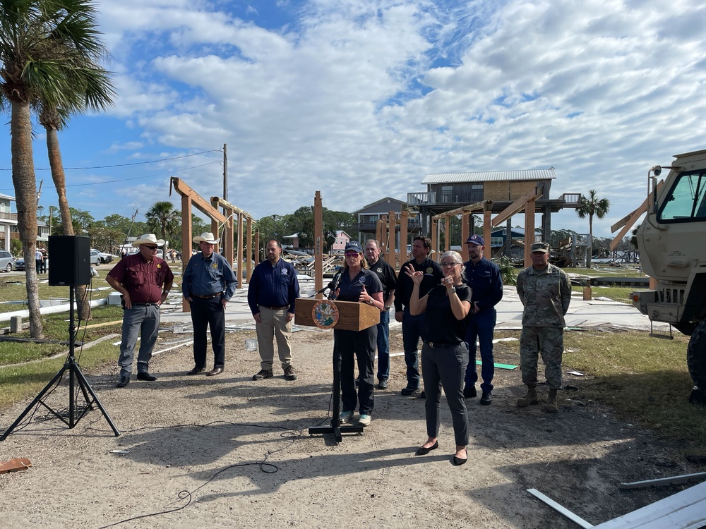 FEMA Administrator Criswell Meets with Florida Officials After Hurricane Helene