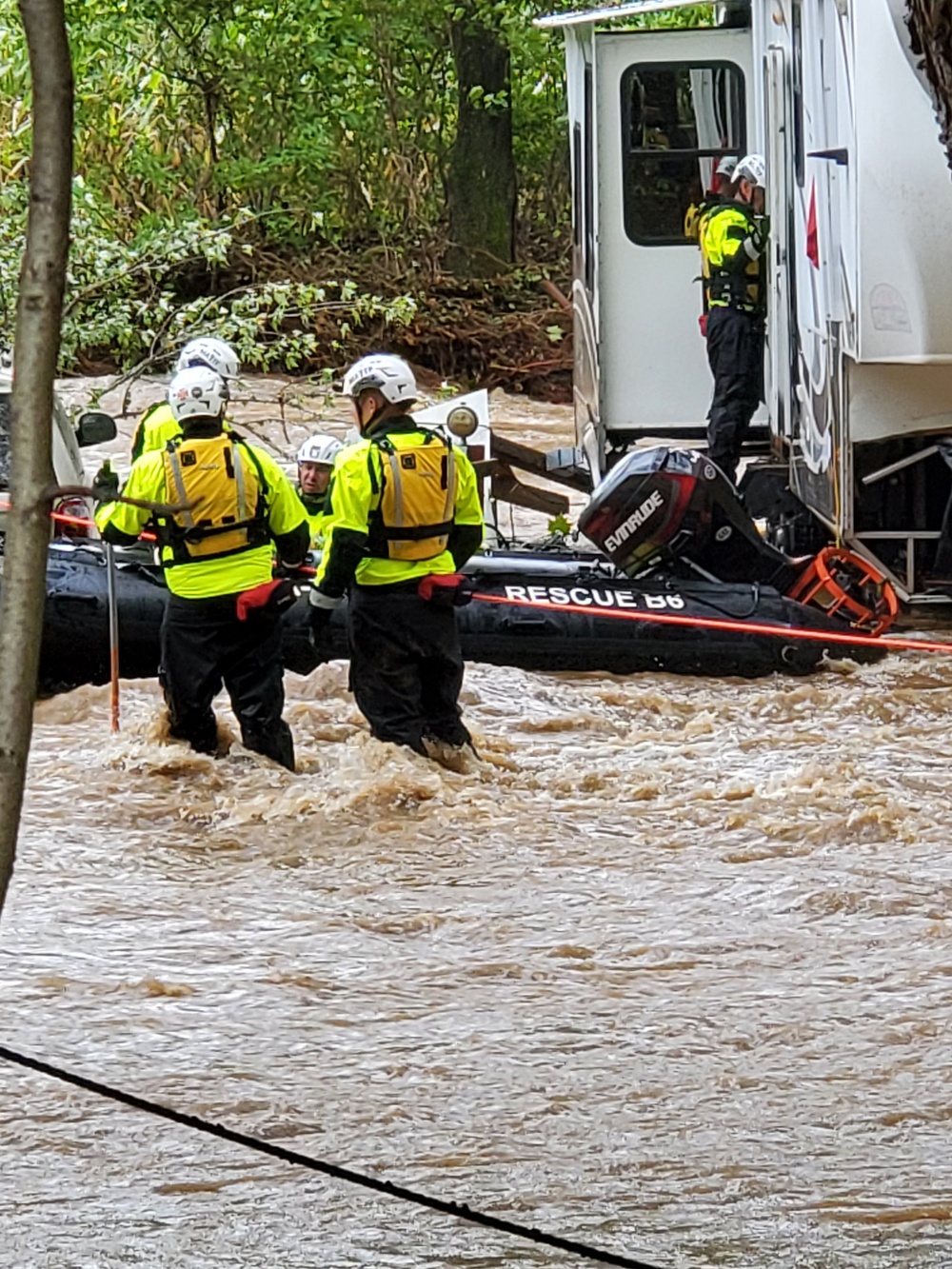 Massachusetts Task Force 1 Responds to Hurricane Helene