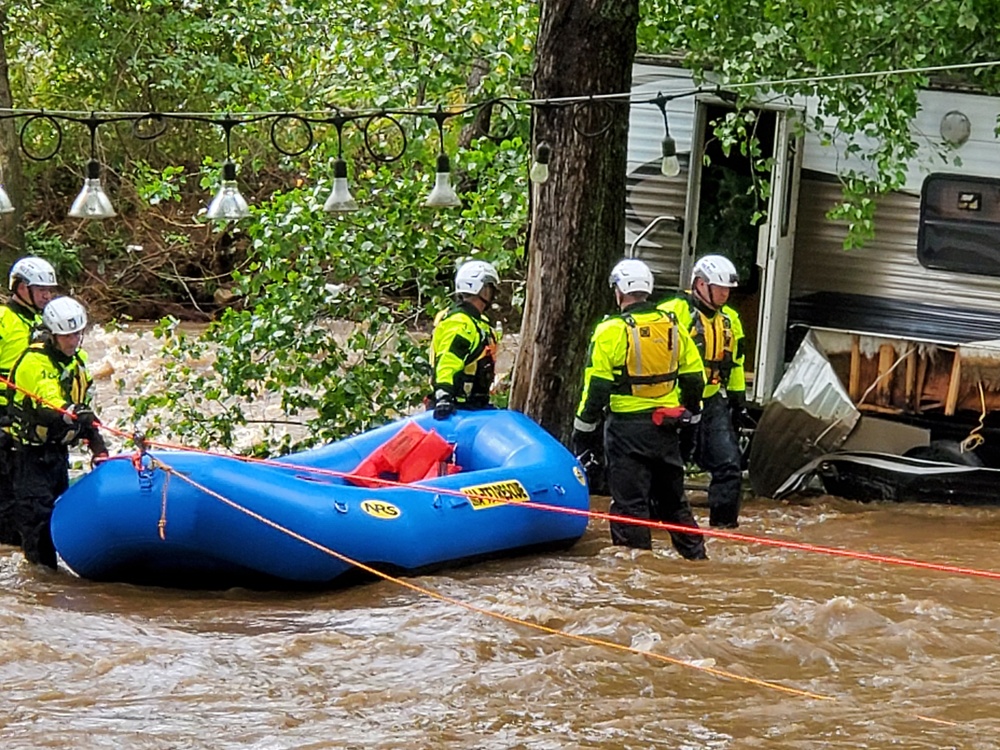 Massachusetts Task Force 1 Responds to Hurricane Helene