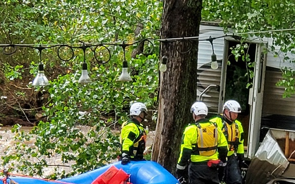 Massachusetts Task Force 1 Responds to Hurricane Helene