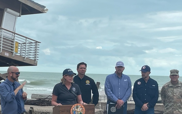 FEMA Administrator Criswell Meets with Florida Officials After Hurricane Helene