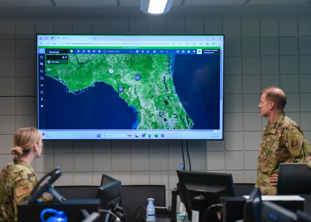 Florida Guardsmen Provide Assistance After Hurricane Helene