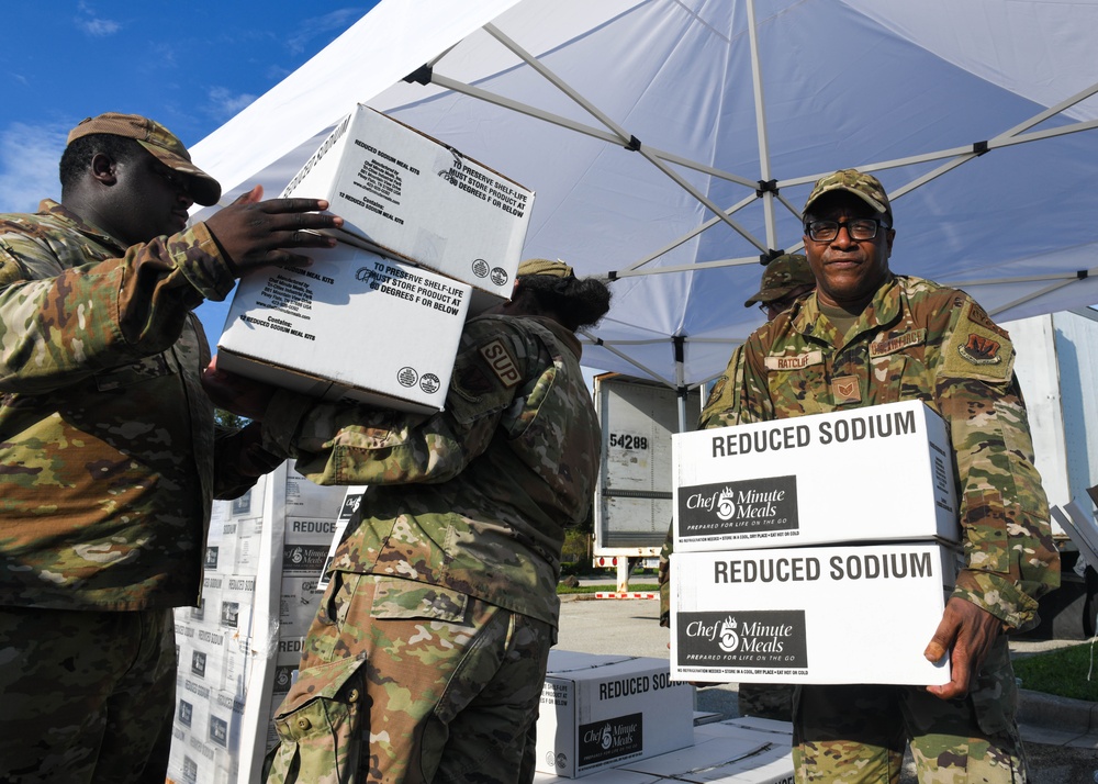 Florida Guardsmen Provide Assistance After Hurricane Helene