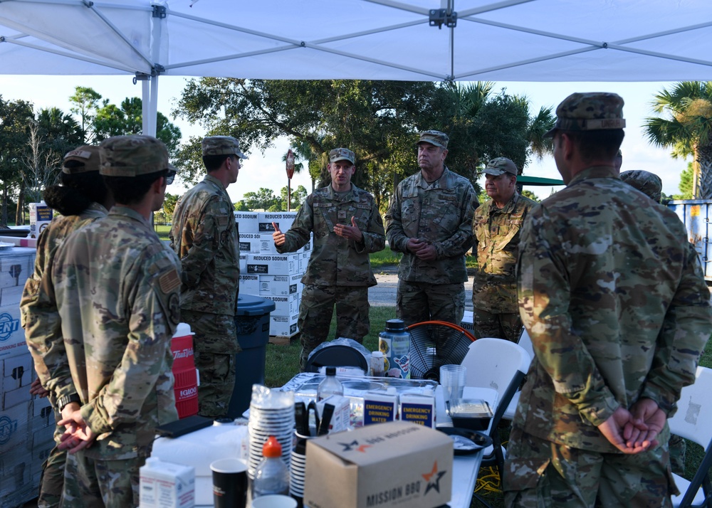 Florida Guardsmen Provide Assistance After Hurricane Helene