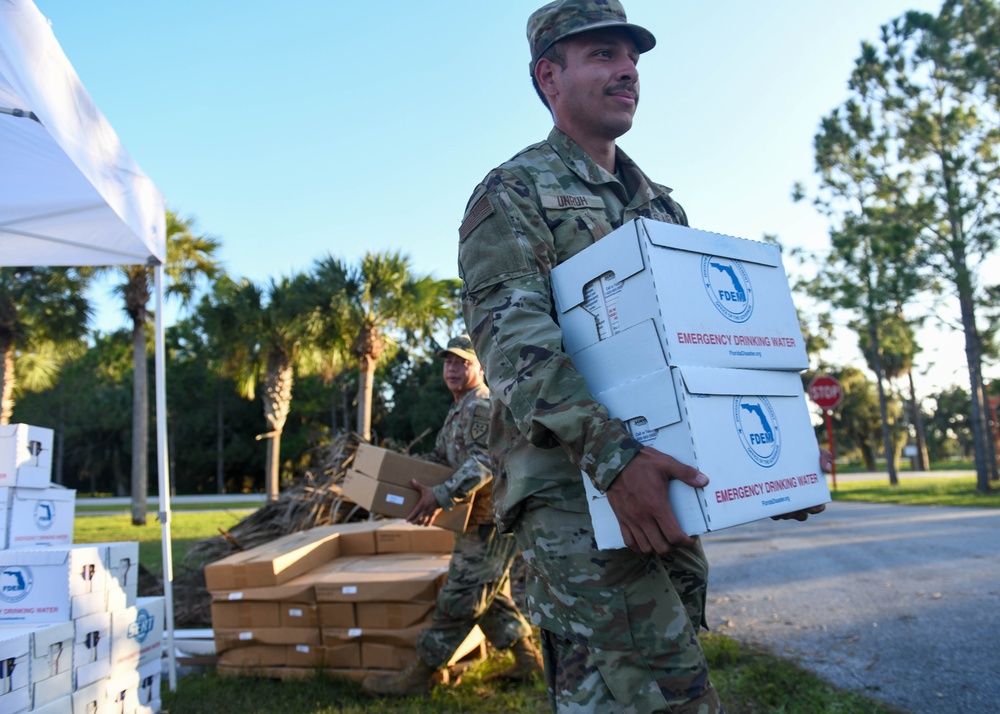 Florida Guardsmen Provide Assistance After Hurricane Helene