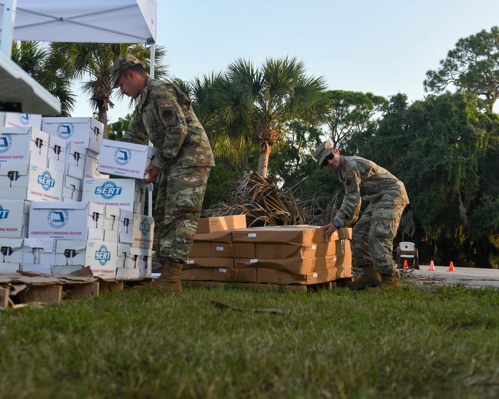 Florida Guardsmen Provide Assistance After Hurricane Helene