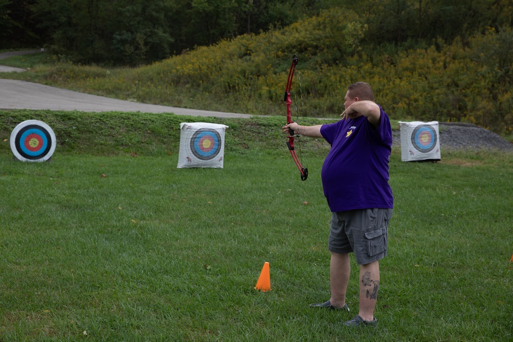 West Virginia National Guard Hosts Outdoor Activities during the Gold Star Families Weekend Retreat