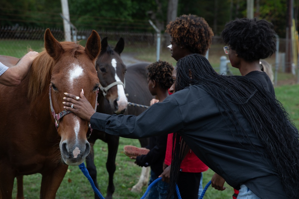 West Virginia National Guard Hosts Outdoor Activities during the Gold Star Families Weekend Retreat