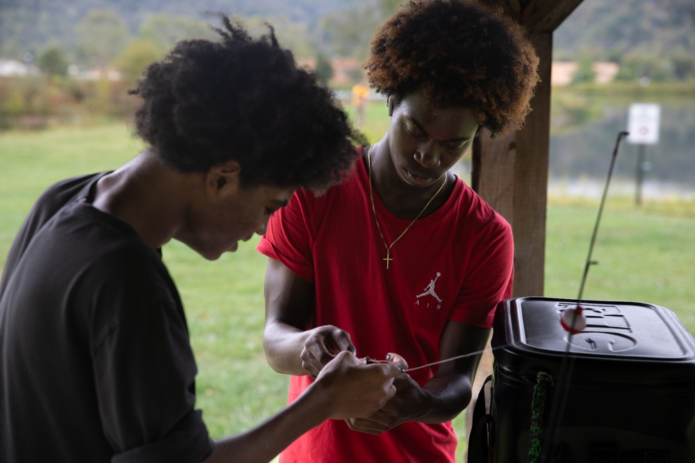 West Virginia National Guard Hosts Outdoor Activities during the Gold Star Families Weekend Retreat