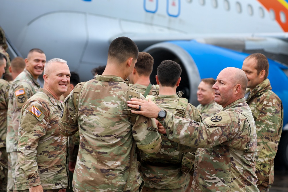 Tennessee Army National Guard Task Force deployment send-off