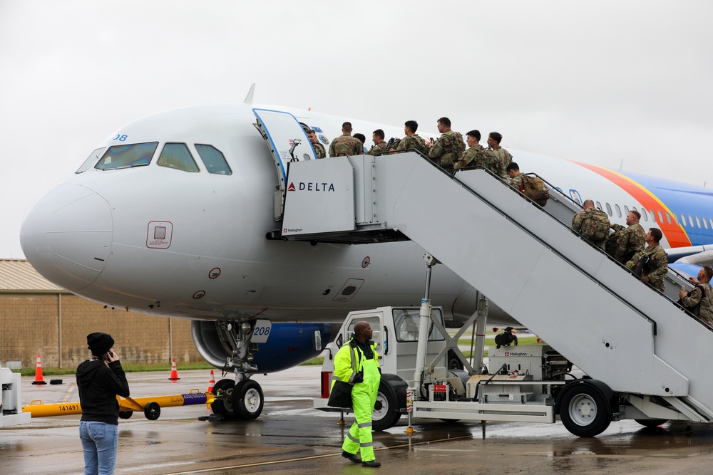 Tennessee Army National Guard Task Force deployment send-off