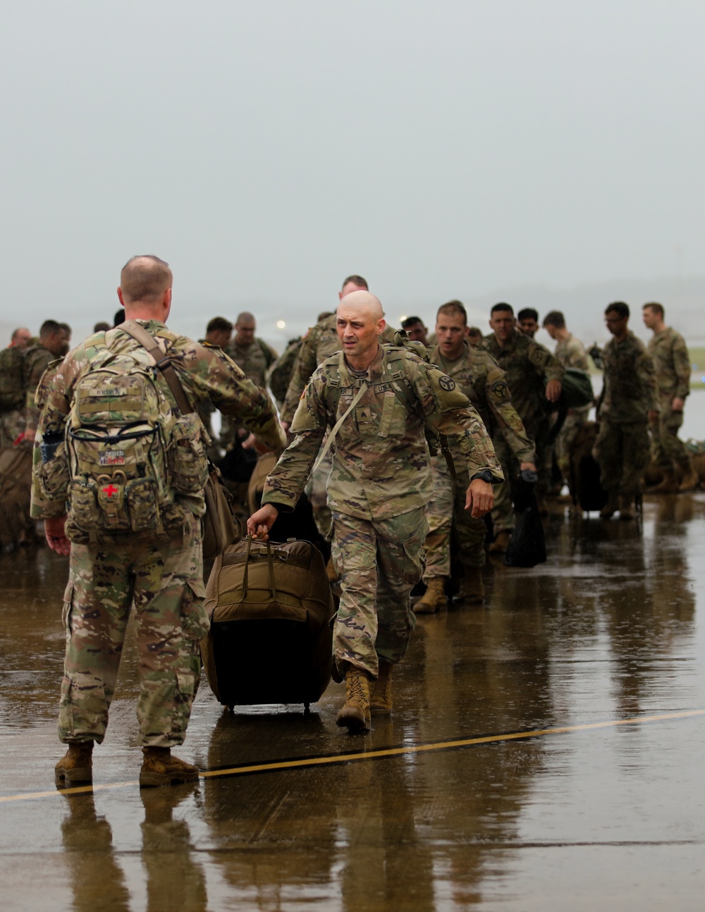 Tennessee Army National Guard Task Force deployment send-off