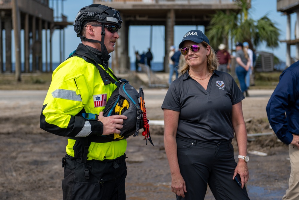 Coast Guard Gulf Strike Team and Partner Agencies respond to effects of Hurricane Helene