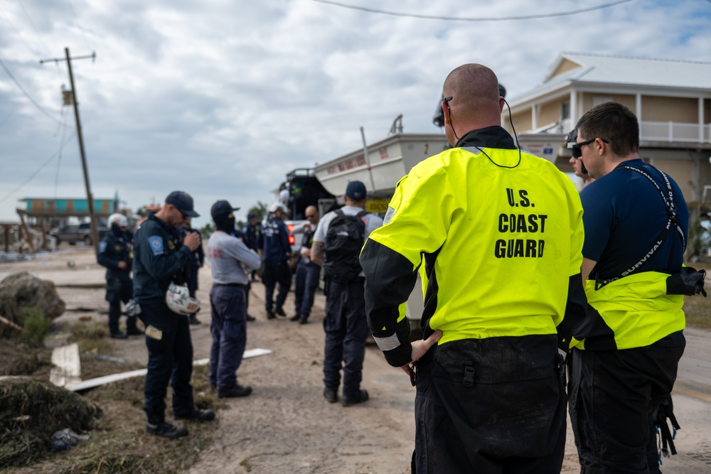 Coast Guard Gulf Strike Team and Partner Agencies respond to effects of Hurricane Helene