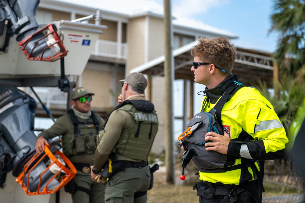 Coast Guard Gulf Strike Team and Partner Agencies respond to effects of Hurricane Helene